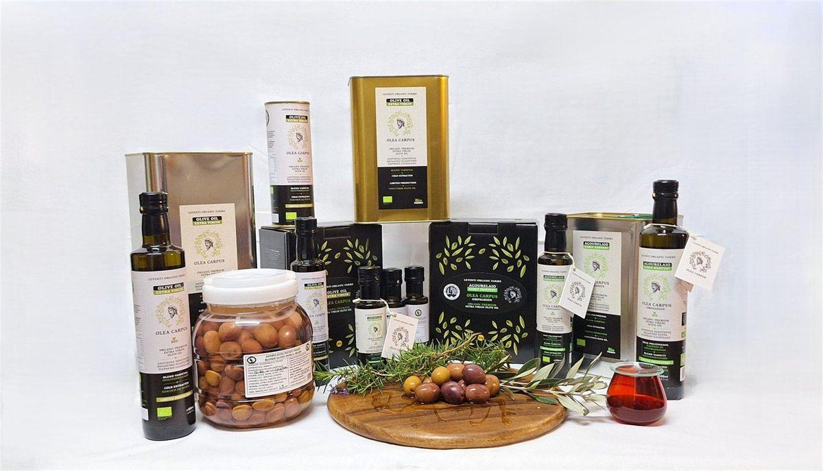 Συνολική παρουσίαση όλων των προϊόντων Olea Carpus