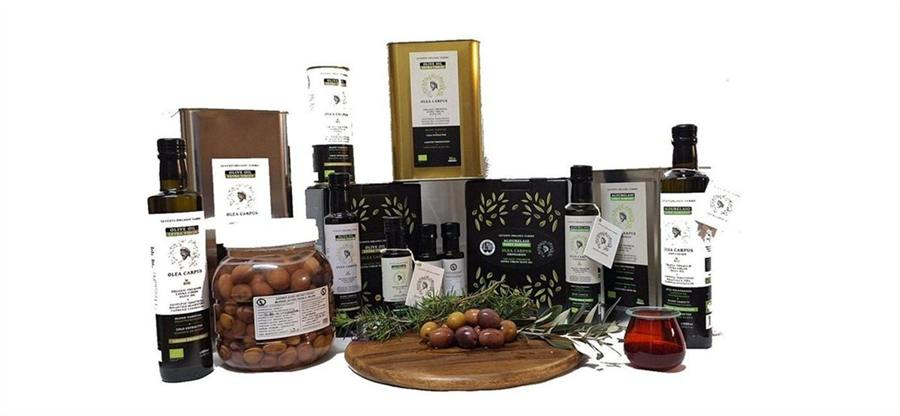 Συσκευασία Olea Carpus σε λευκό φόντο